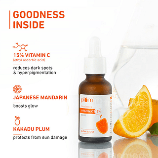 Plum Mandarin & Vitamin C 15% Serum 20ml
