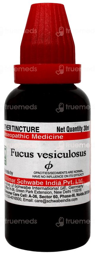 Dr Willmar Schwabe Fucus Vesiculosus Q Mother Tincture 30ml