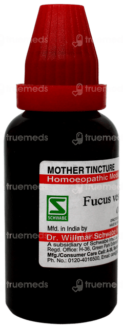 Dr Willmar Schwabe Fucus Vesiculosus Q Mother Tincture 30ml