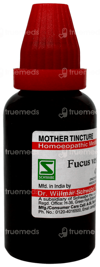 Dr Willmar Schwabe Fucus Vesiculosus Q Mother Tincture 30ml