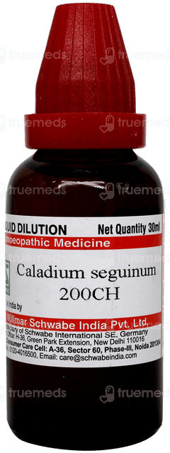 Dr Willmar Schwabe Caladium Seguinum 200ch Dilution 30ml Dr Willmar Schwabe Caladium Seguinum 200ch Dilution 30ml