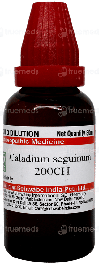 Dr Willmar Schwabe Caladium Seguinum 200ch Dilution 30ml