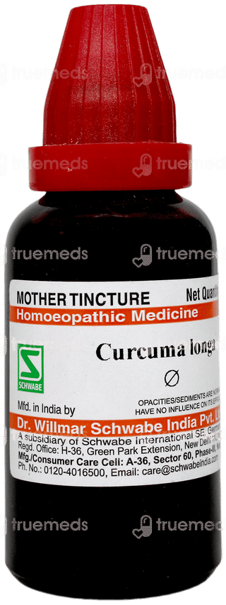 Dr Willmar Schwabe Curcuma Longa Q Mother Tincture 30ml