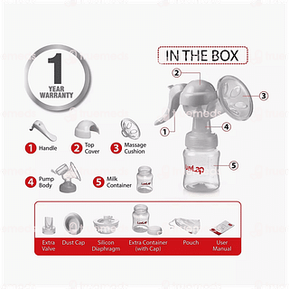 Luvlap Manual Breast Pump 1