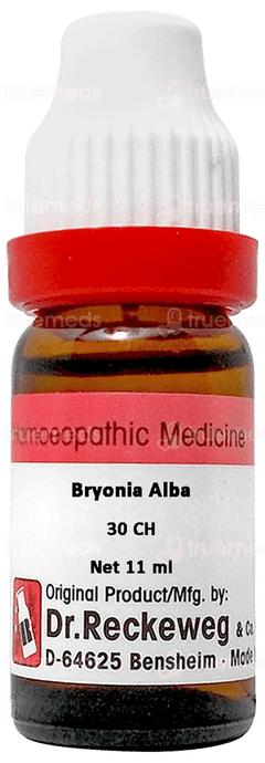 Dr Reckeweg Bryonia Alba 30Ch Dilution 11Ml Dr Reckeweg Bryonia Alba 30Ch Dilution 11Ml