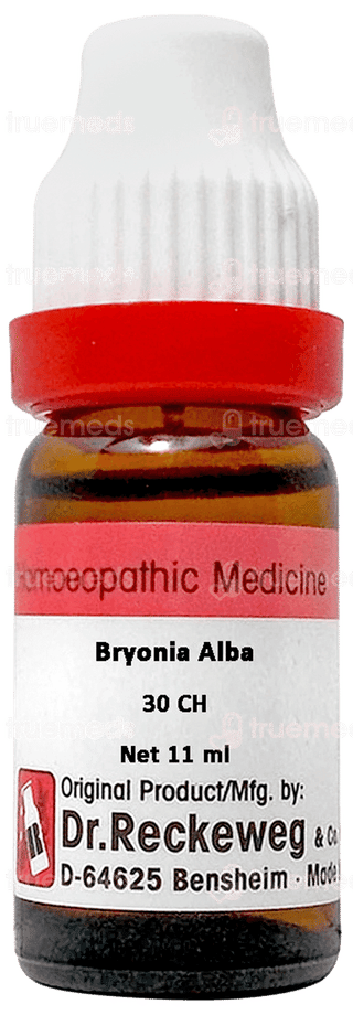 Dr Reckeweg Bryonia Alba 30Ch Dilution 11Ml