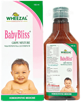 Wheezal Baby Bliss Gripe Mixture 150Ml