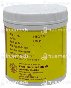 Vyas Swadishta Virechan Churna 100 GM