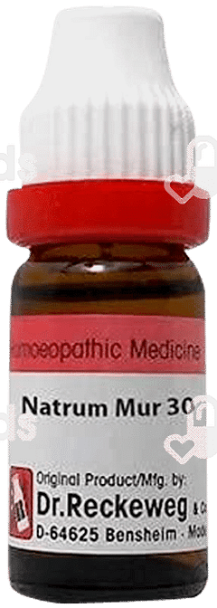 Dr Reckeweg Natrum Mur 30 Ch Dilution 11 ML