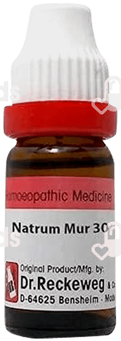 Dr Reckeweg Natrum Mur 30 Ch Dilution 11 ML