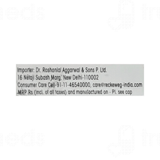 Dr Reckeweg Lemna Minor 30 Ch Dilution 11 ML