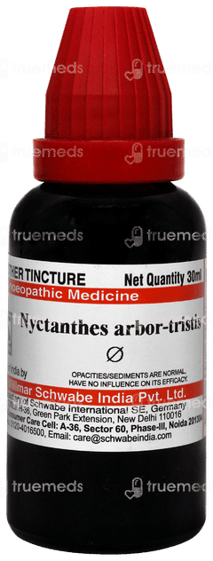 Dr Willmar Schwabe Nyctanthes Arbortristis Q Mother Tincture 30ml Dr Willmar Schwabe Nyctanthes Arbortristis Q Mother Tincture 30ml