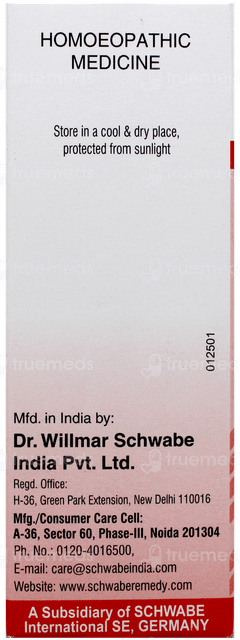 Dr Willmar Schwabe India Hepar Sulphur 200 Ch Dilution 30 Ml