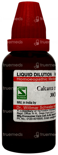 Dr Willmar Schwabe Calcarea Carbonica 30ch Dilution 30ml