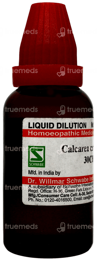 Dr Willmar Schwabe Calcarea Carbonica 30ch Dilution 30ml