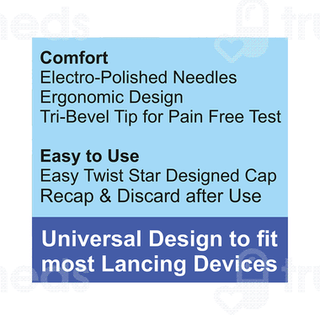 Control D Comfort Lancets 100