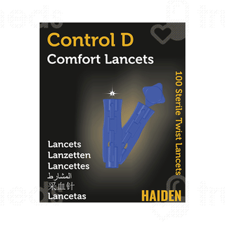 Control D Comfort Lancets 100