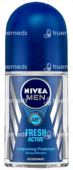 Nivea Men Fresh Active Deodorant Roll On 50ml