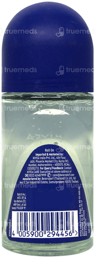 Nivea Men Fresh Active Deodorant Roll On 50Ml