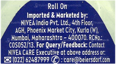 Nivea Men Fresh Active Deodorant Roll On 50Ml