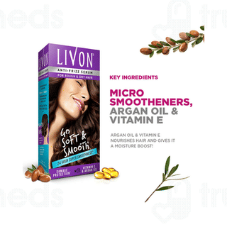 Livon Anti Frizz Rough And Dry Hair Serum 50 ML
