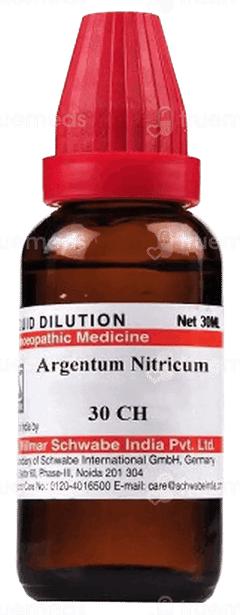 Dr Willmar Schwabe Argentum Nitricum 30Ch Dilution 30Ml