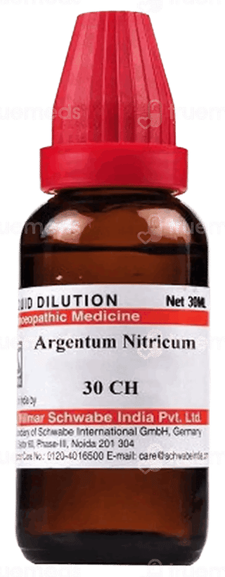 Dr Willmar Schwabe Argentum Nitricum 30Ch Dilution 30Ml