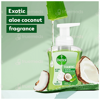 Dettol Foaming Aloe Coconut Hand Wash 250ml