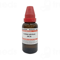 Dr Willmar Schwabe India Acidum Nitricum 30 CH Dilution 30 ML