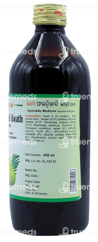 Lama Phalatrikadi Kwath 450 ML