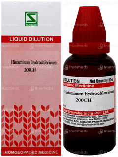 Dr Willmar Schwabe Histaminum Hydrochloricum 200Ch Dilution 30Ml