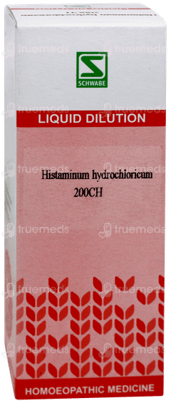 Dr Willmar Schwabe Histaminum Hydrochloricum 200Ch Dilution 30Ml