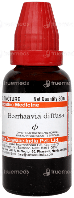 Dr Willmar Schwabe India Boerhaavia Diffusa Q Mother Tincture 30 ML