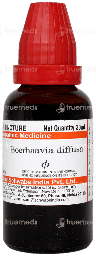 Dr Willmar Schwabe India Boerhaavia Diffusa Q Mother Tincture 30 ML