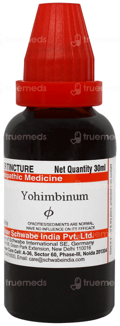 Dr Willmar Schwabe Yohimbinum Q Mother Tincture 30ml