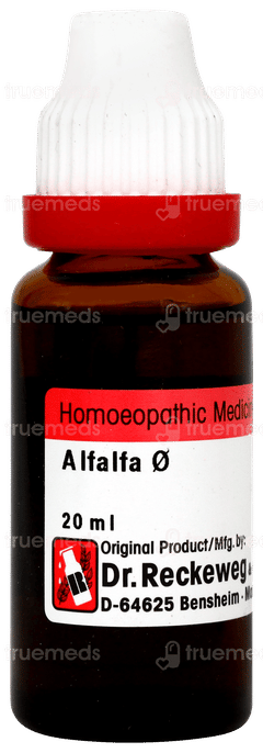 Dr Reckeweg Alfalfa Q Mother Tincture 20ml