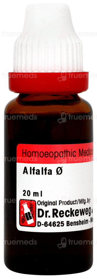 Dr Reckeweg Alfalfa Q Mother Tincture 20ml