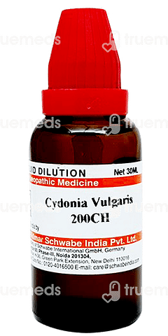 Dr Willmar Schwabe India Cydonia Vulgaris 200 Ch Dilution 30 ML