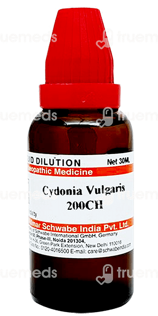 Dr Willmar Schwabe India Cydonia Vulgaris 200 Ch Dilution 30 ML