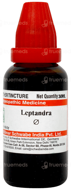 Dr Willmar Schwabe Leptandra Q Mother Tincture 30ml