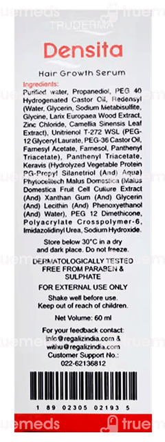 Densita Hair Growth Serum Spray Pump 60ml