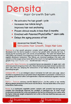 Densita Hair Growth Serum Spray Pump 60ml