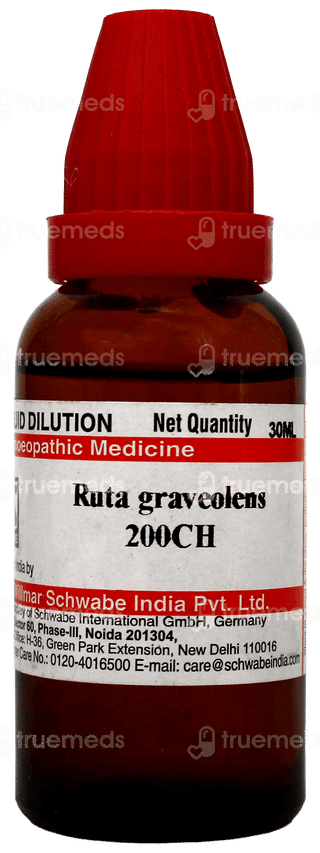 Dr Willmar Schwabe Ruta Graveolens 200Ch Dilution 30Ml