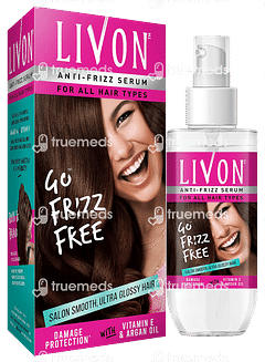 Livon Anti Frizz For All Hair Types Serum 20ml