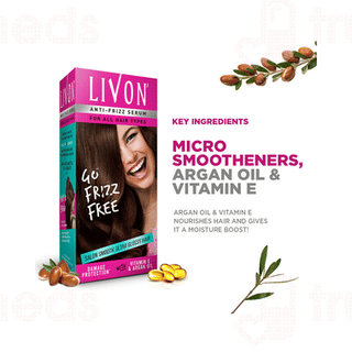 Livon Anti Frizz For All Hair Types Serum 20ml