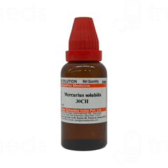 Dr Willmar Schwabe Mercurius Solubilis 30ch Dilution 30ml