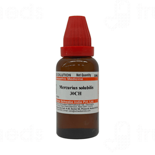 Dr Willmar Schwabe Mercurius Solubilis 30ch Dilution 30ml