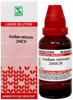 Dr Willmar Schwabe Acidum Nitricum 200Ch Dilution 30Ml Dr Willmar Schwabe Acidum Nitricum 200Ch Dilution 30Ml
