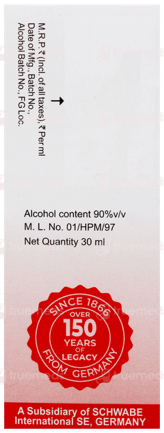 Dr Willmar Schwabe Acidum Nitricum 200Ch Dilution 30Ml