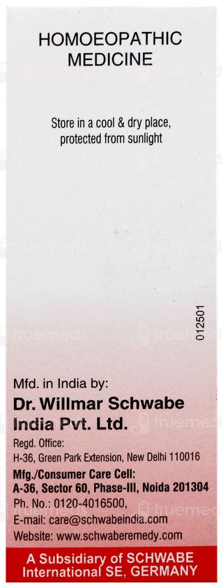 Dr Willmar Schwabe Acidum Nitricum 200Ch Dilution 30Ml